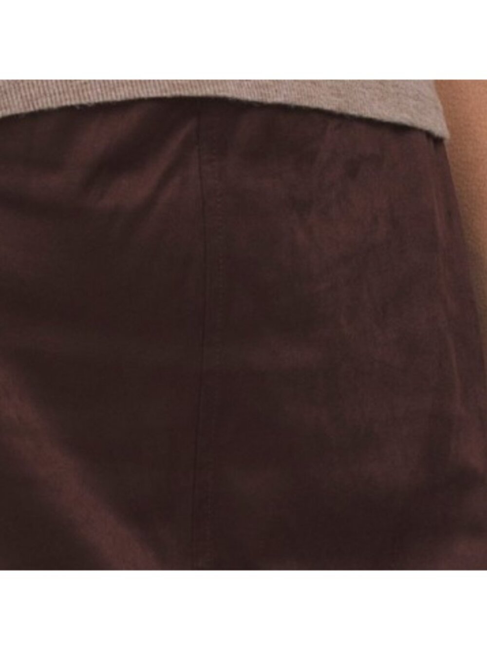 CATHERINE MALANDRINO Pull On Midi Skirt With Back Slit - Picture 3 of 3